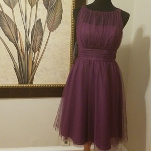 Adorable violet dress!